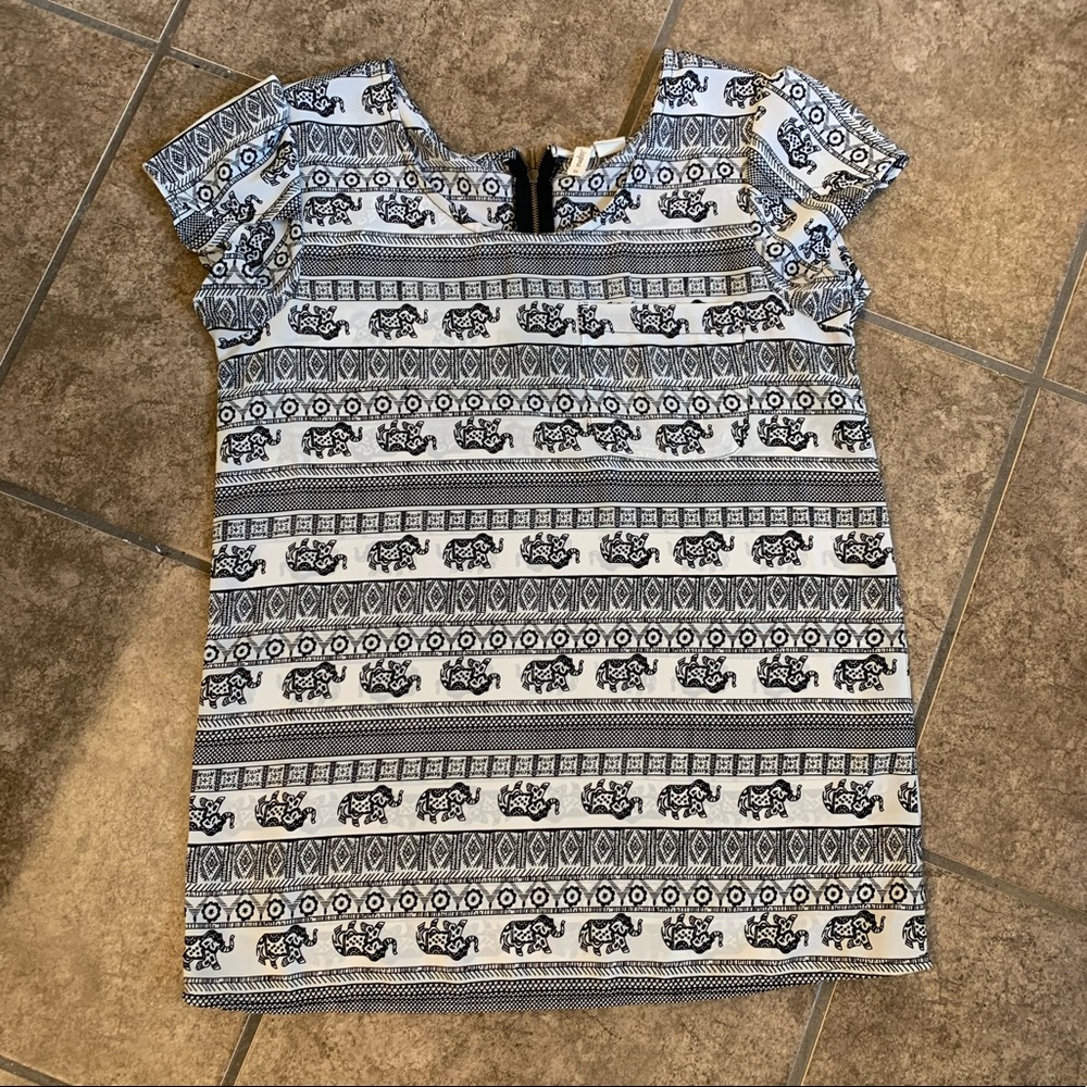 Japna brand Tribal Print Top